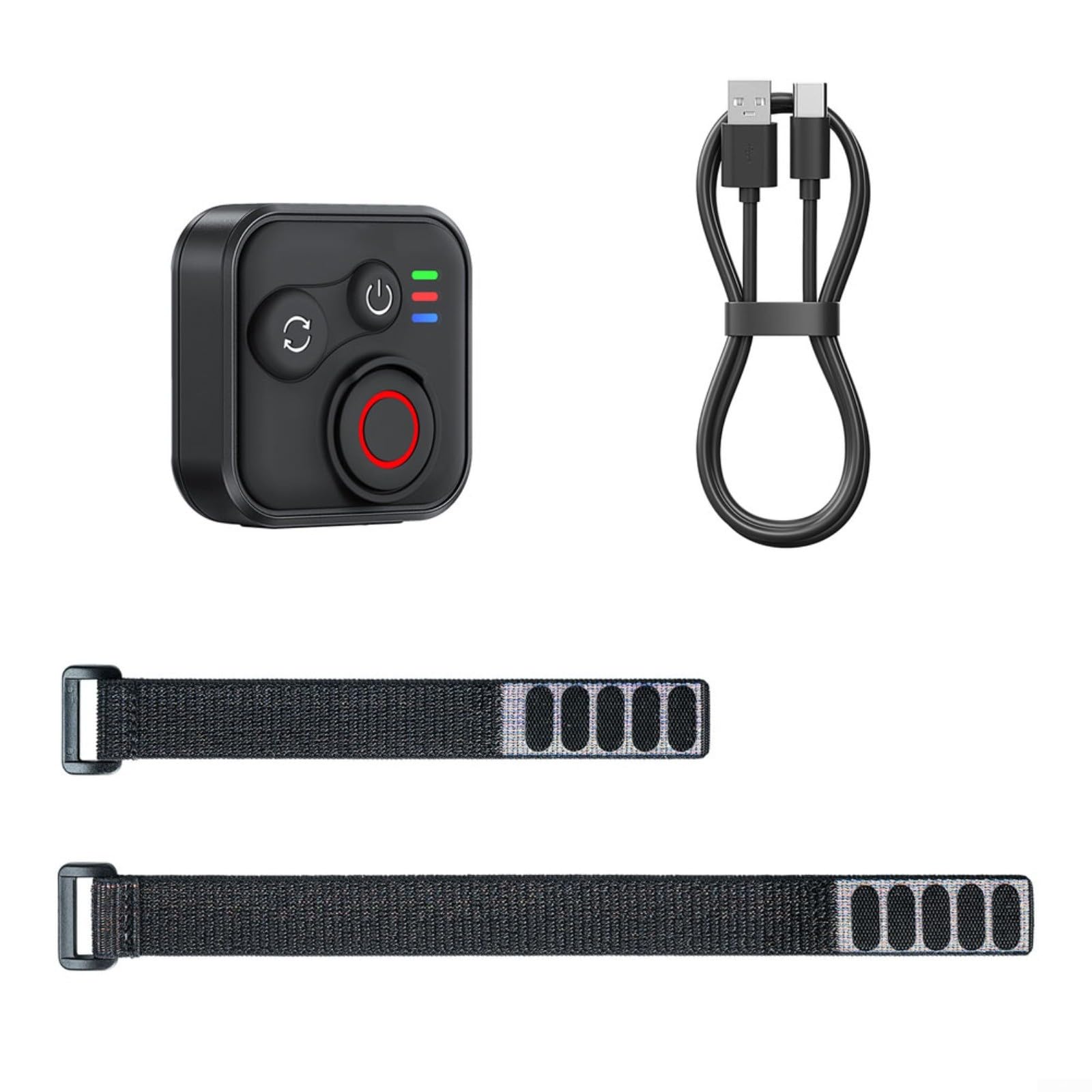 Mando a distancia inalámbrico para cámaras Insta360 X5/X4/X3/Go 3S/ACE Pro 2/ONE X2 y Hero Series, alcance de 50 m, cuerpo ligero ABS, carga rápida de 3 horas, compacto