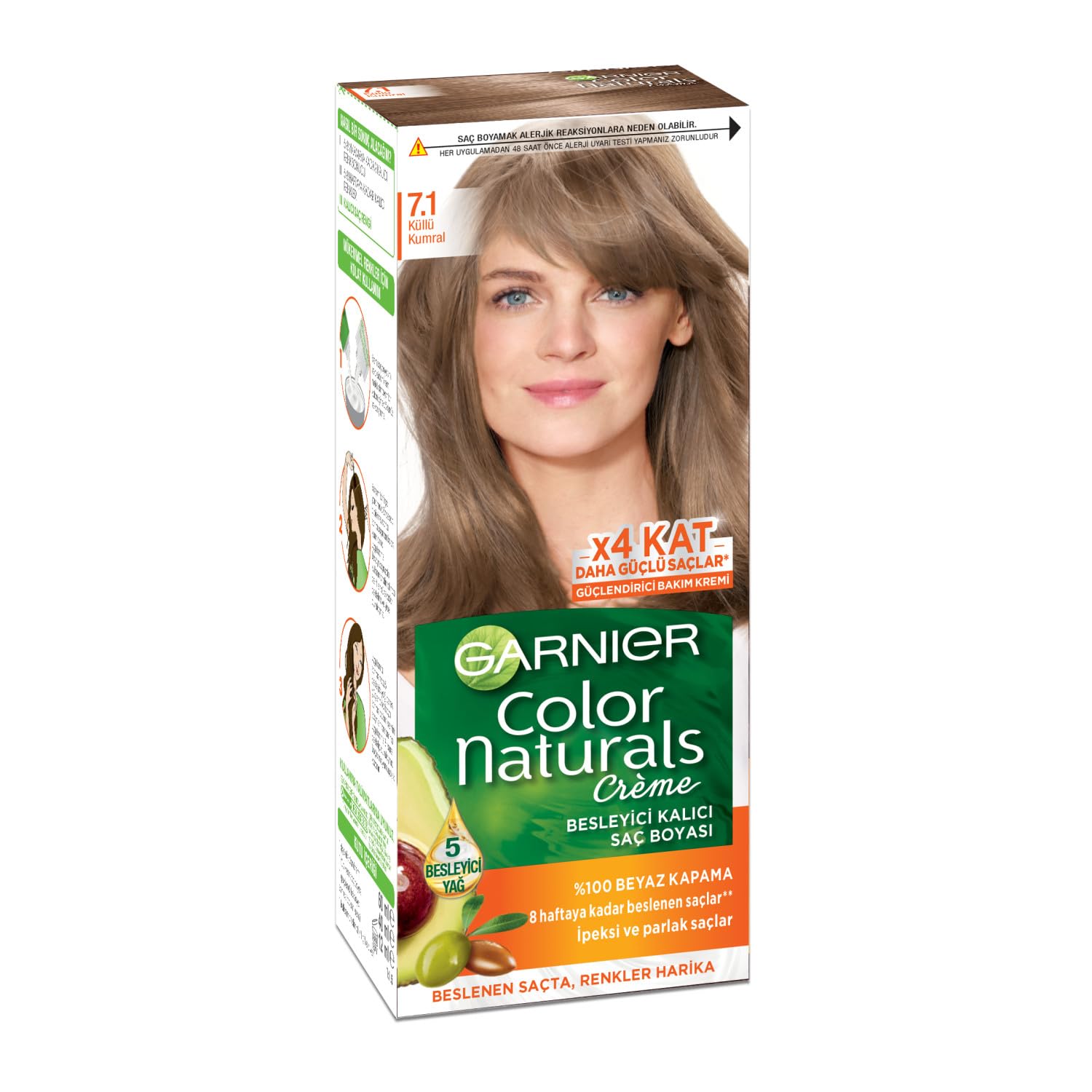 GARNİER COLOR NATURALS 7.1 KÜLLÜ KUMRAL