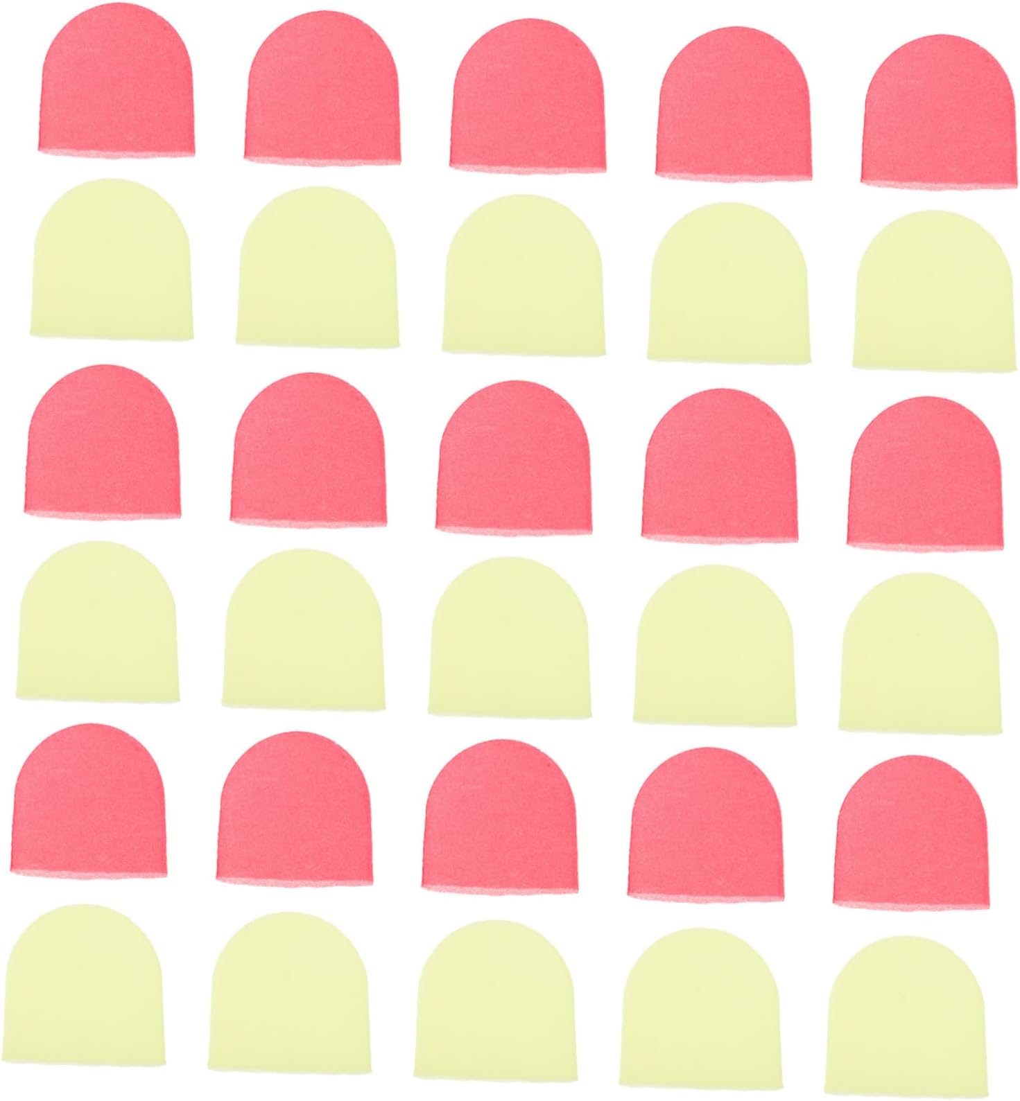 HANABASS 40-Piece Thickened Sponge Microphone Covers Universal Mic Protectors for KTV Noise Reduction and Splash Protection