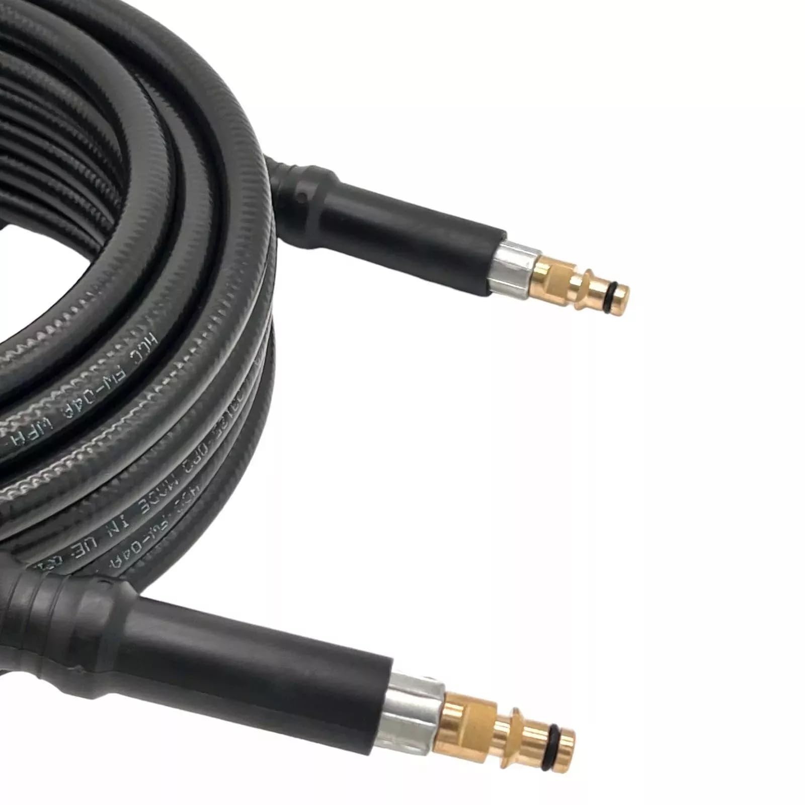 M&M Smartek Tubo ad alta pressione compatibile con idropulitrice Kärcher K2, K3, K4, K5, K7 – Connettori Quick Connect – NW 6 x 1, 160 bar, 40 °C, come numero di ricambio: 2.641-721.0