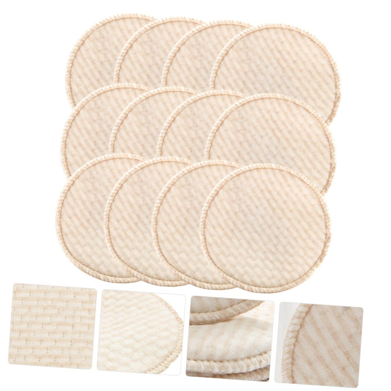 Vaguelly 12pcs Nursing Pads Reusable Breast Pads Nipple for Breastfeeding Washable Maternity Postpartum Nursing Cushions