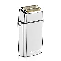 Vista 10 de METALFX Double Foil Shaver, Handheld Electric Razor for Travel, Portable Cordless Close Face Shaver for Head, Beard, & Neck