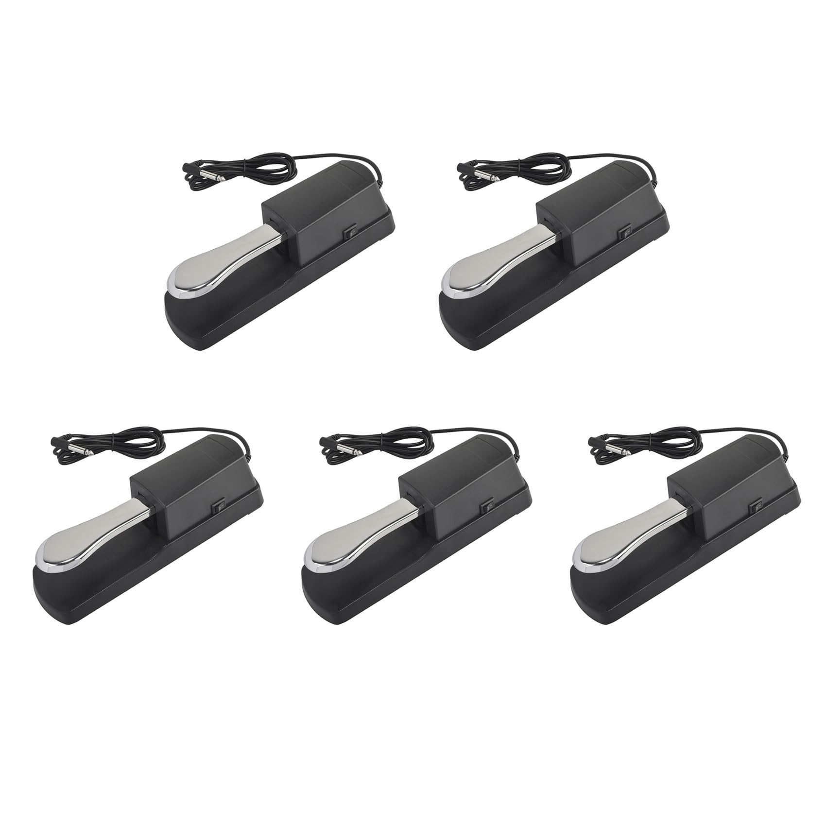 5X Upgrade Sustain Damper Pedal Tastiera per Pianoforte per Tastiera Elettronica per Pianoforte Elettrico Pedale per Pianoforte Elettronico