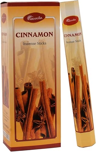 Miniatura 2 de Cinamon Hexa 120 varillas de incienso en paquete de 6  Agarbatti de fragancia de canela de larga duración para frescura, meditación, tiempo de