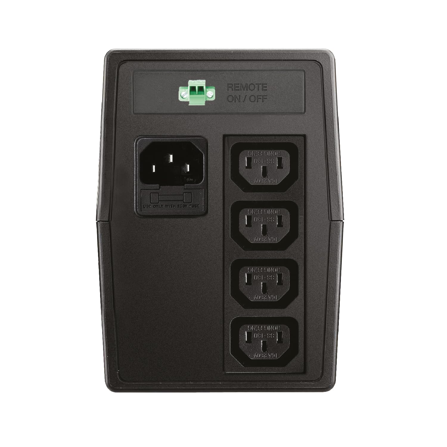 Tecnoware UPS Line Interactive 800 VA, protezione contro le interruzioni di corrente, circuito AVR, 4 prese IEC, porta USB, ideale per distributori ATM, postazioni multimediali e centrali ascensori