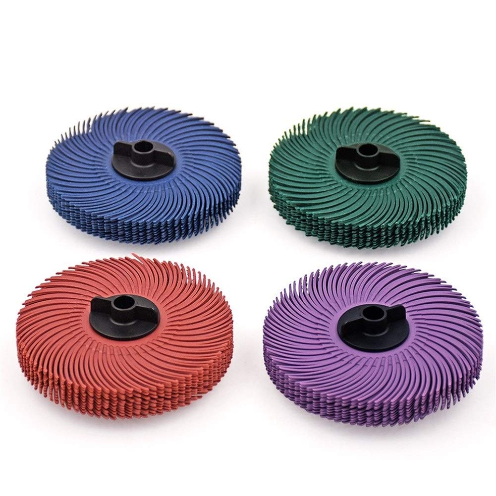 Buy Polishing Wheel 10pcs 3M Radial Bristle Brush Wheel Discs Abrasive Tools Polishing Grinding