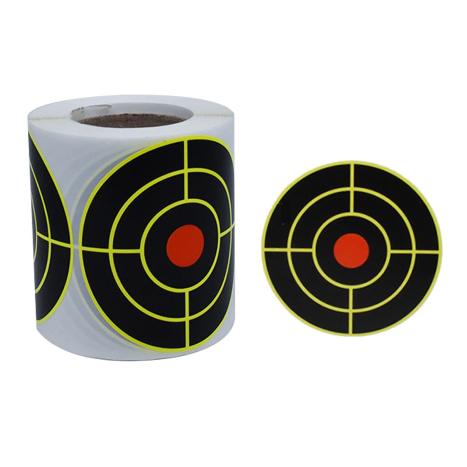3 Inch Splatter Shooting Splatter Targets Stickers, 100 Pcs Self Adhesive Splatter Targets Paper for Shooting for Rifle, BB Gun, Pellet, Archery Bow