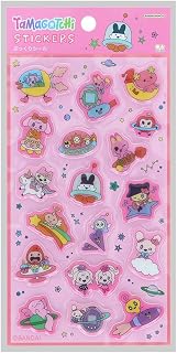 サンスター文具(Sun-Star Stationery) たまごっち グッズ シール ぷっくり ピンク S8819971