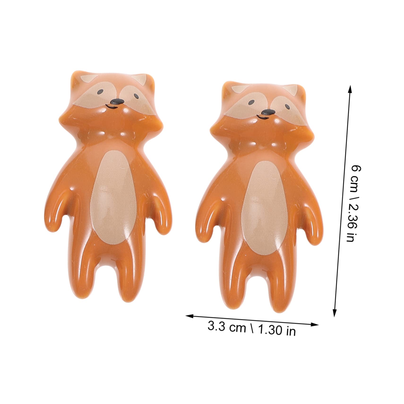 NUOBESTY 8 Pomelli in Ceramica e Lega a Forma di Animale, Maniglie Decorative per Armadio e Cassetti, Facili da Installare per Cameretta
