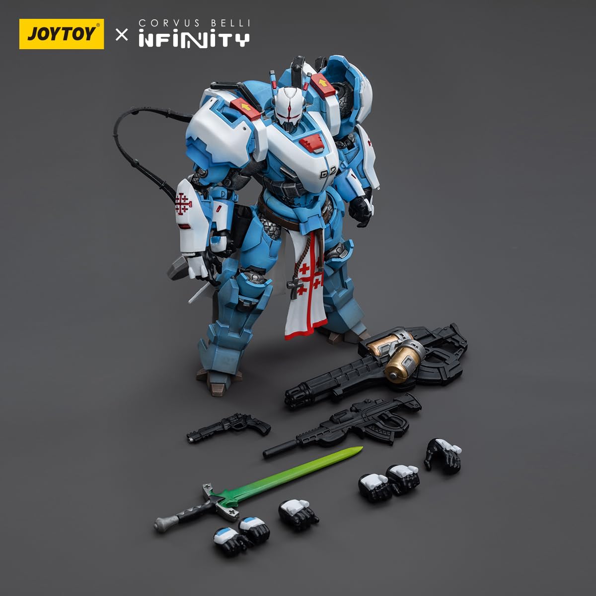 JOYTOY Figurka 1/18 PanOceania Rycerz Grobu Świętego, 10 cm (4") kolekcjonerskie figurki z akcji