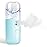 GIVERARE Nano Facial Steamer, Handy Mini Mister, USB Rechargeable Mist Sprayer, 30ml Visual Water Tank Moisturizing&Hydrating for Face, Daily Makeup, Skin Care, Eyelash Extensions-Blue