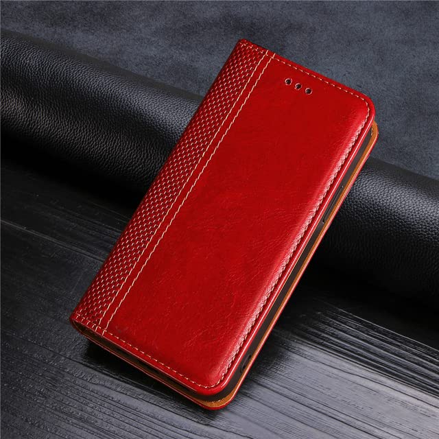 phone Cases - Luxury case For On ONEPLUSs 9R Nord CE 2 6 6T 7 7T 8 8T N10 N100 N200 1 X 3 3T 5 5T 9R 9RT 10 9 Pro Case Leather Cover Flip Pouch (Red(5) ONEPLUSs Nord N10 5G)
