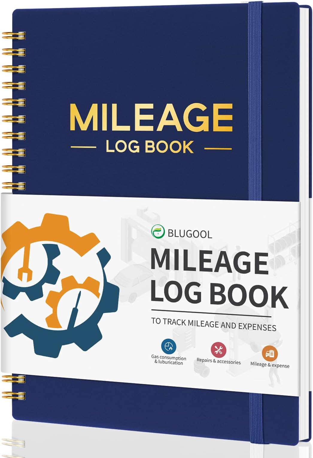 Auto Mileage Log Book: Expense Record Journal, Ready For Tax Purposes