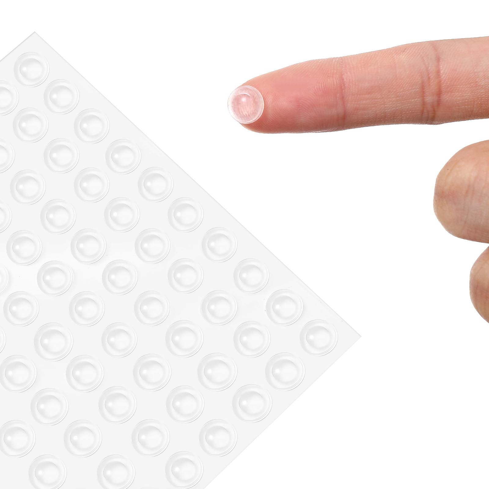 206x Türpuffer Transparent Selbstklebend – 4 Größen Für Leises Schließen & Kratzschutz