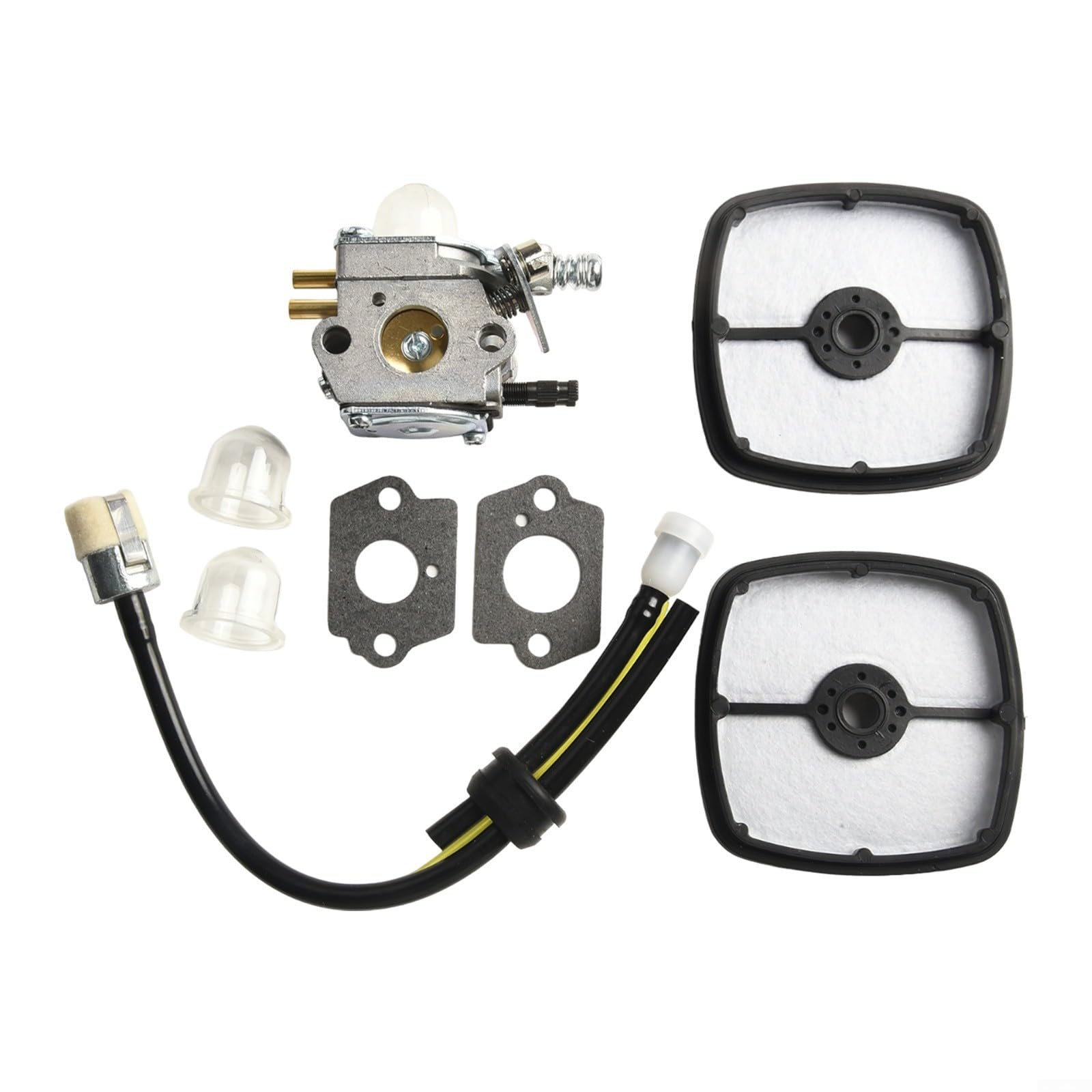 RichVibe Kit carburatore per decespugliatore Echo SRM-2100 SRM-1501 SRM-2501 SRM-3605 SRM-2100SB SRM-2305 SRM-3100S SRM-3110 SRM-3400