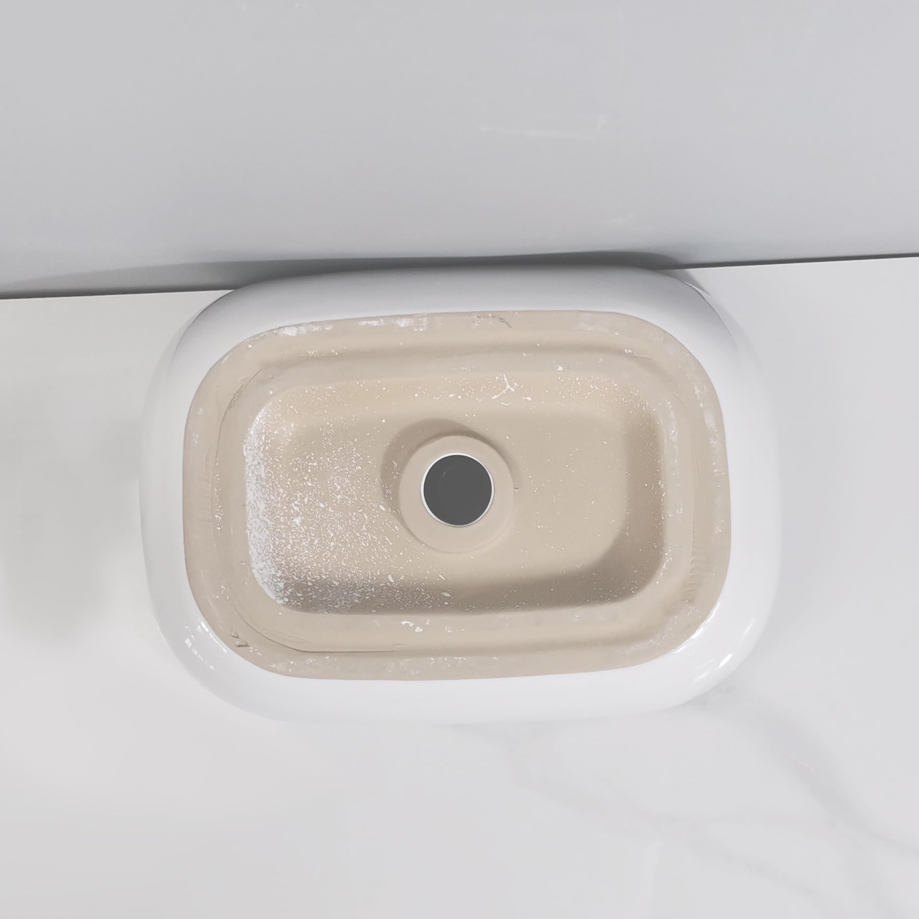 Umywalka Łazienkowa Prosta Ceramiczna Biała Umywalka Nablatowa Ceramiczna Umywalka Łazienkowa Prostokątna Nowoczesna Artystyczna Umywalka Nablatowa Umywalka Nablatow