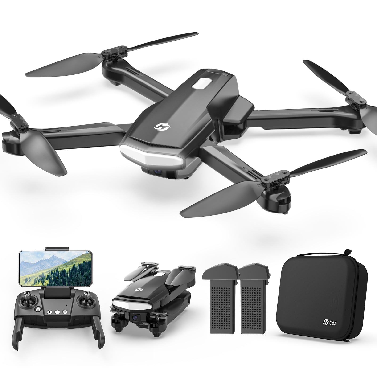 HOLY STONE HS260 カメラ付きドローン Amazon.co.jp: Holy Stone ドローン カメラ付き 初心者向け 1080P HD