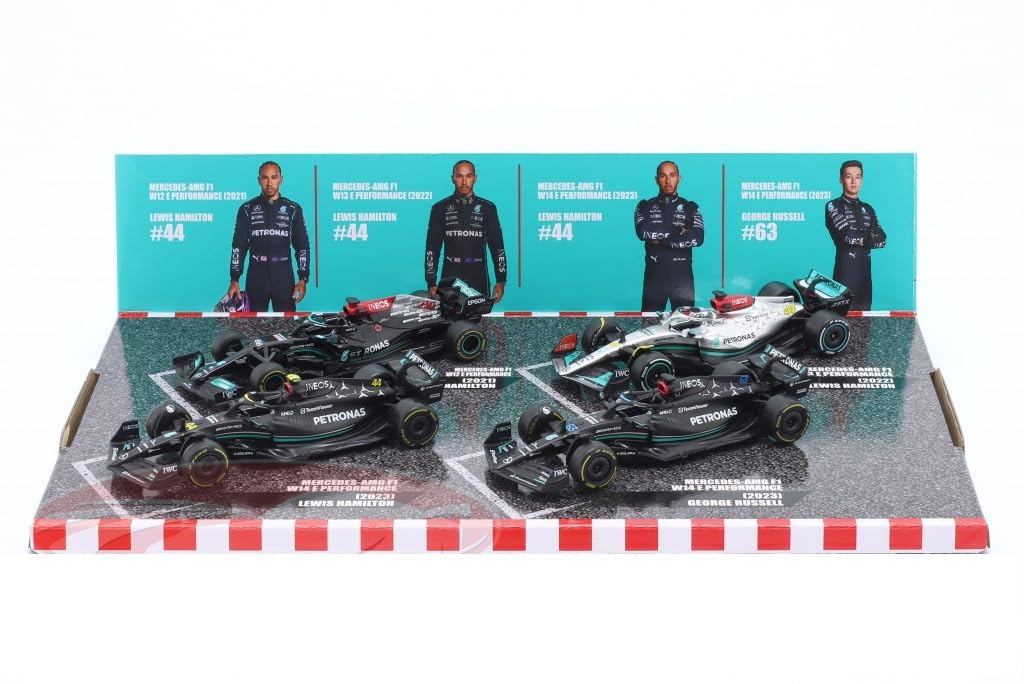 Amazon | Bburago（ブラーゴ） 2024年版 1/43 F1 メルセデス-AMG