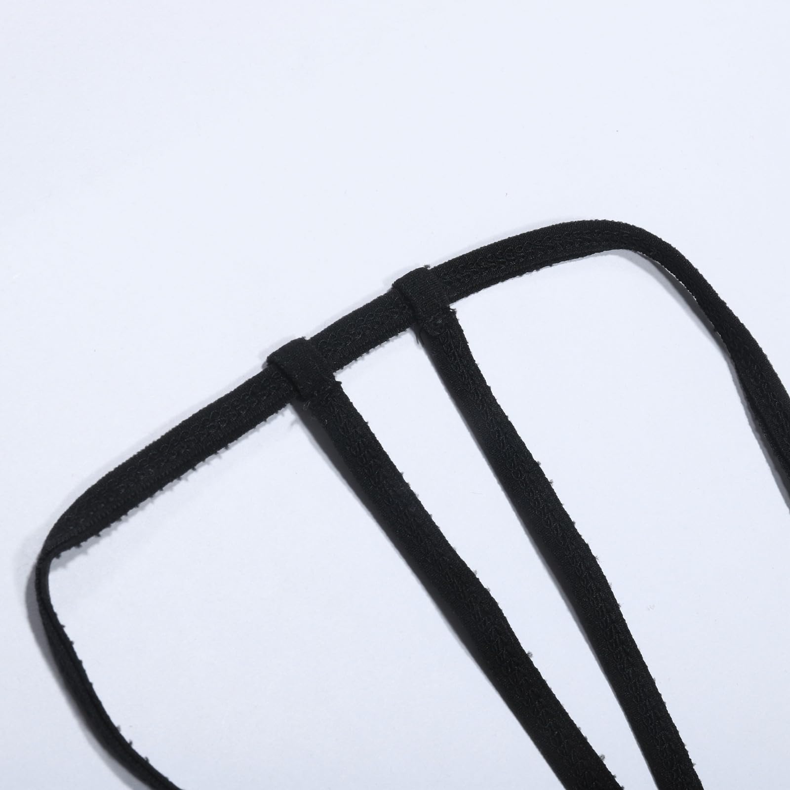 Men's Jockstrap Underwear Low Rise Elastic Waistband Open Front Briefs Sexy Bulge Enhancing Gym Workout Pouch Jock Briefs: One Size Z1-black