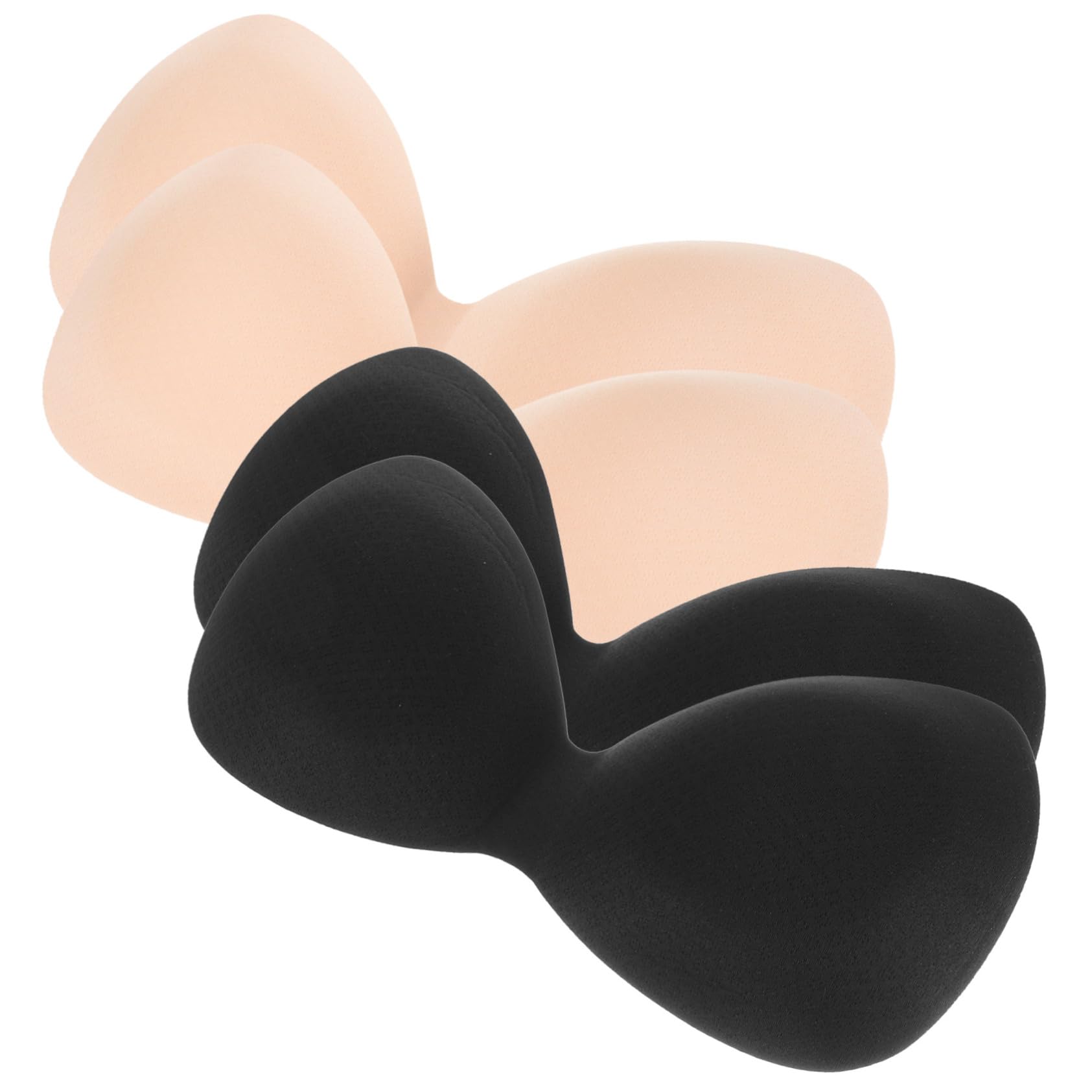 SOIMISS 20piezas Almohadillas De Sujetador Extraíbles Rellenos De Pads Para Sujetadores Deportivos Inserciones Invisibles y Transpirables Color Piel