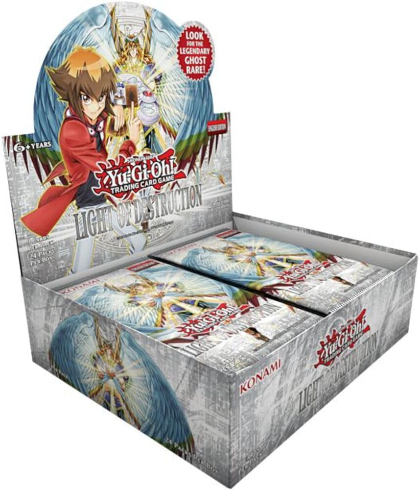 YU-GI-OH! LODT Light of Destruction Unlimited Reprint Display (24), Grey, 12 cm (W) x 14.2 cm (L) x 0.1 cm (H) - Image 3