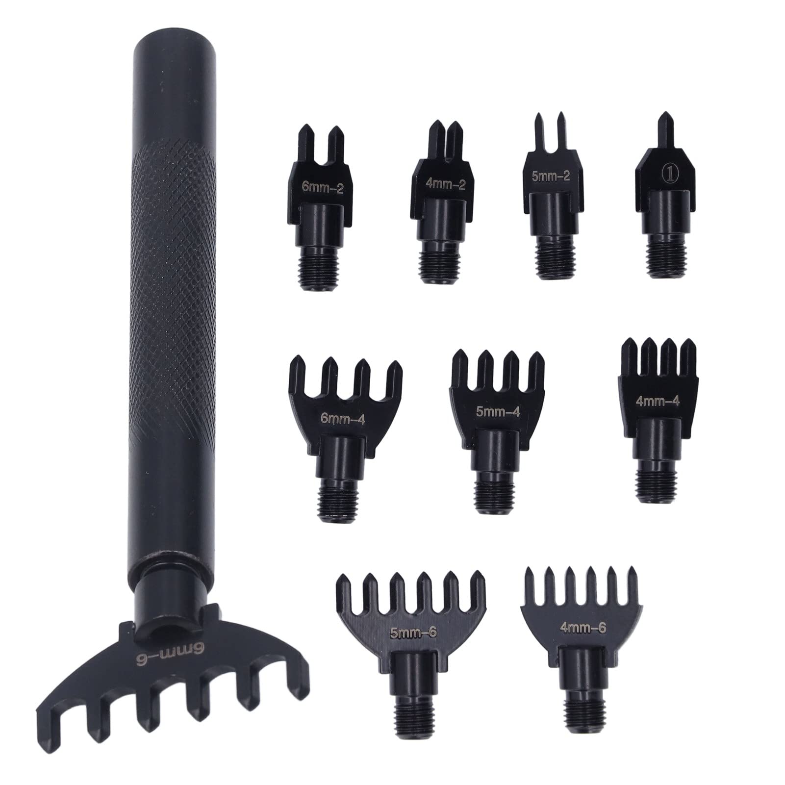 Lederen perforator 15 stuks 3 tot 25 mm koolstofstaal lederen knutselen holle punch set riemen gat handmatige beitel punch gereedschap voor horlogebanden riemen canvas papier