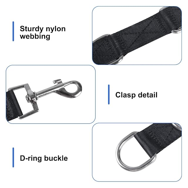 Foto 2 de 8 de Correa de extensión para el cuidado de perros, extensión de brazo de mesa ajustable para perros