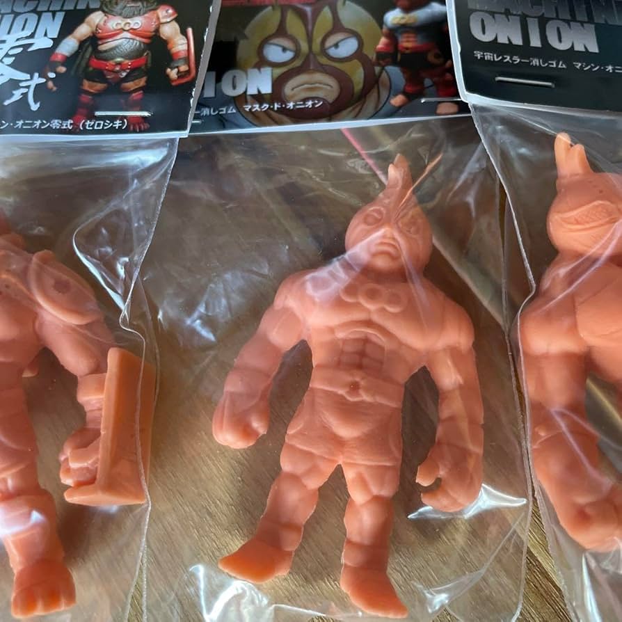 オニオンファイツ 宇宙レスラー 消しゴム インゴット 魔道&波動 ソクラテス Amazon.co.jp: オニオンファイツ インゴット 魔道波動
