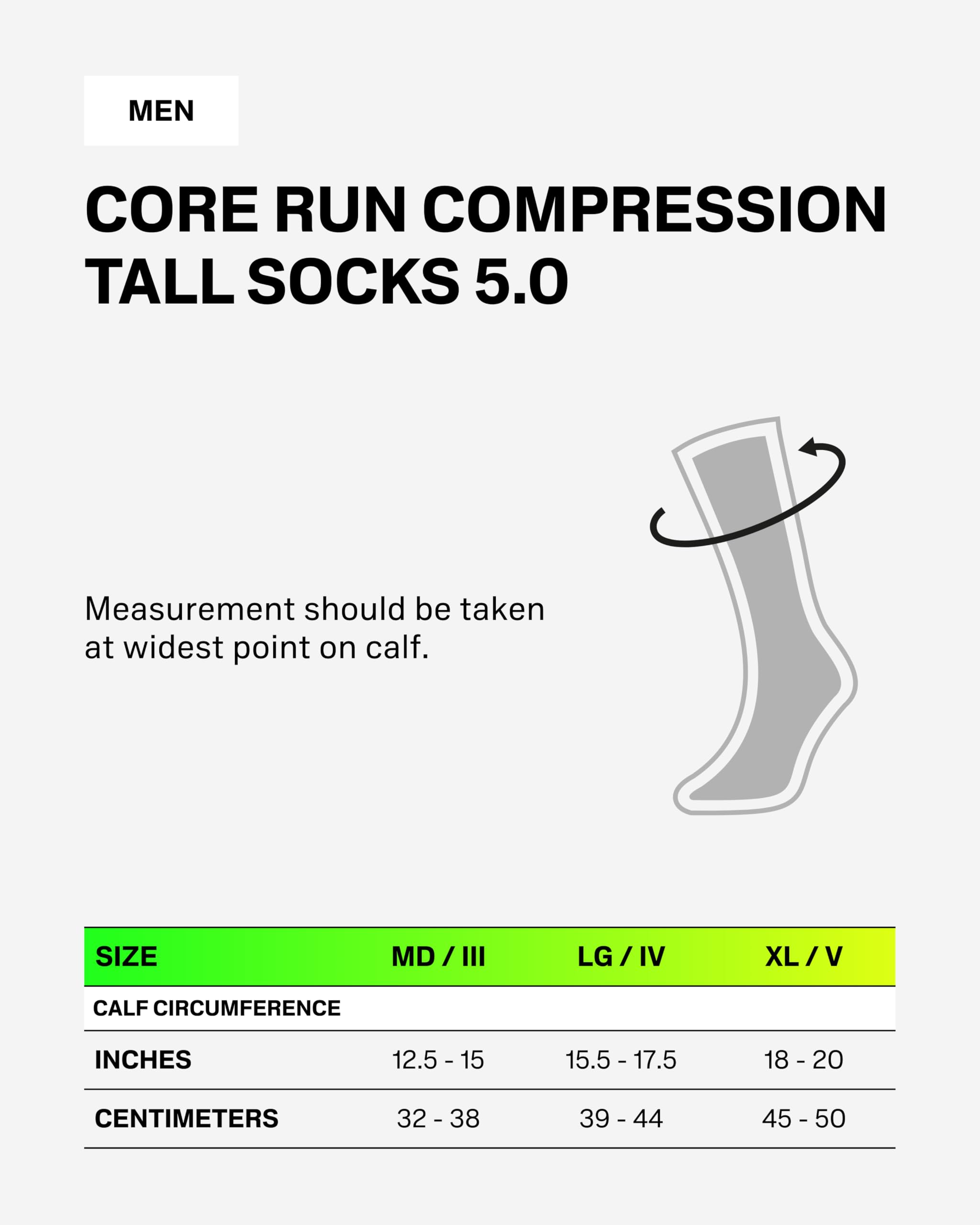 CEP RUN 5.0 TALL LAUFSOCKEN HERREN – Atmungsaktive Kompressionssocken Herren für Training & Lauf – Leistungsstarke leichte Sportsocken