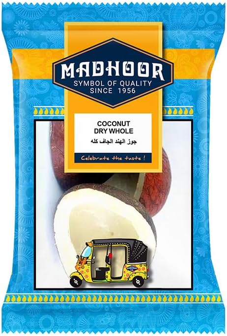 Madhoor Coconut Dry Whlole 250gm