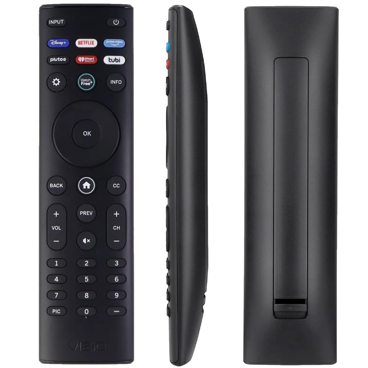 Telecomando di ricambio OEM XRT140 per tutte le Smart TV VIZIO Smartcast serie D/E/M/P/V/PX (Disney+/Netflix/PrimeVideo/Pluto/iHeart/Tubi)