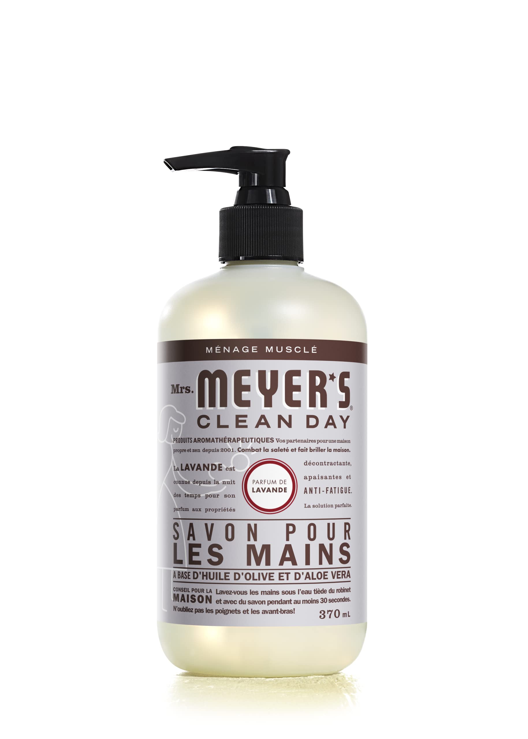 Mrs. Meyer's Clean Day Lavender Liquid Hand Soap: A refreshing and ethically produced choice for your kitchen or bathroom sink.