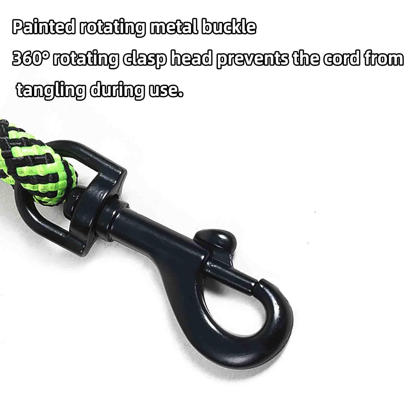 Guinzaglio Per Cani Cane Gatti Taglia Piccola Media Coulisse Gancio (Green,2)