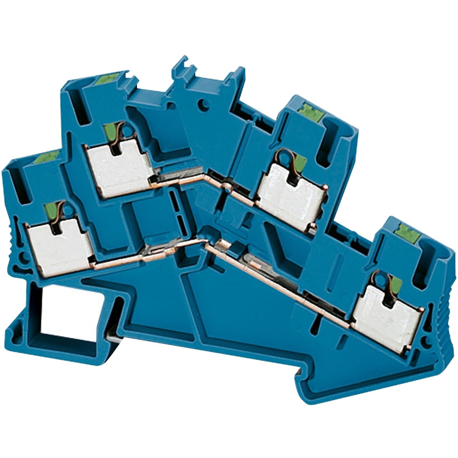 Borne raccordement Push-in 2 étages Schneider PBT SYS 40 block de jonction 2,5mm2