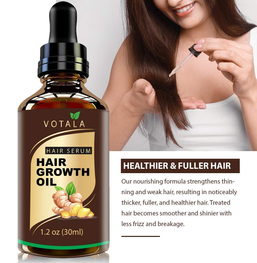 Hair Oil for Stronger, Thicker, Longer Hair, Hair Serum - 30mL