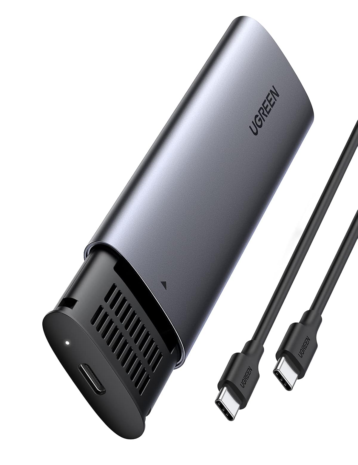 UGREEN M.2 NVMe SSD Enclosure Adapter, Aluminum 10 Gbps USB C 3.1 Gen 2 to NVMe