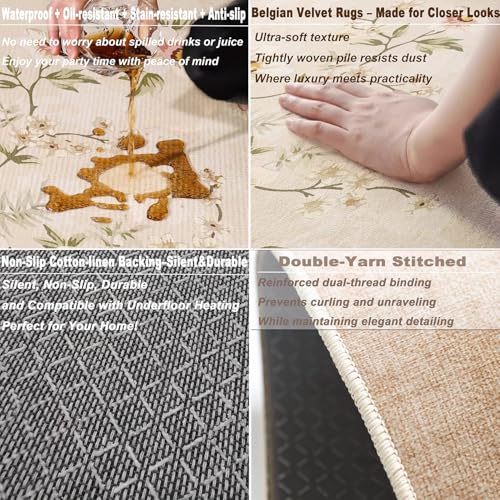Tapis pliable antidérapant et lavable grand format 180x280 - 3