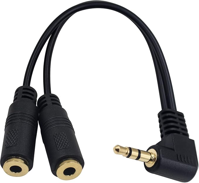 Poyiccot 3.5mm Headphone Splitter Adapter, Audio Splitter 3