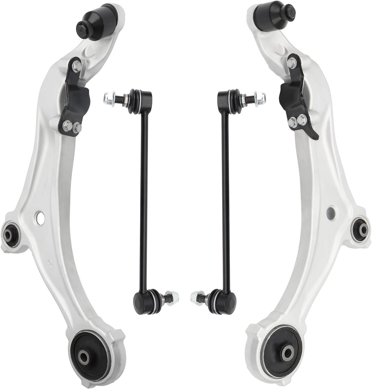 4PCS Front Lower Control Arm Kit Compatible with Nissan Quest 2011-2017, Driver & Passenger Side # K750267 K750268 54501-1JA0A 54500-1JA0A