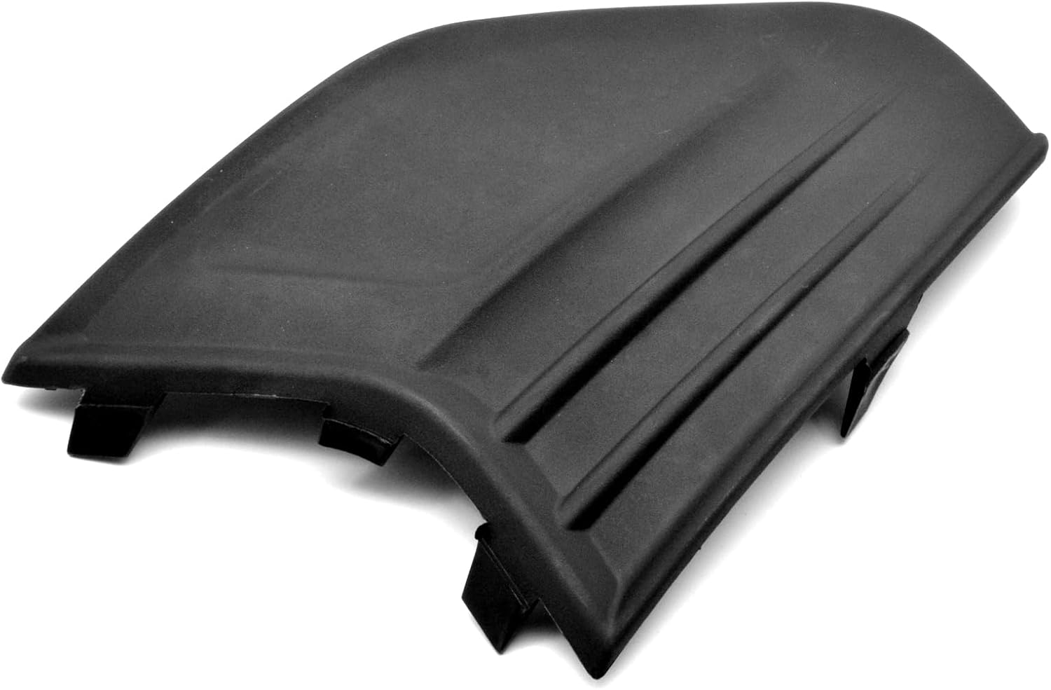 Front Bumper Insert Fog Light Lamp Cover Bezel Compatible For Ford Fusion 2019 2020 KS7Z17B814AB Black (Right Passenger Side)