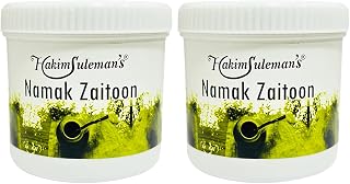 Namak Zaitoon 100% Original | Natural Olive Salt | Helps in Digestion and Acidity Control | Zaitoon Ka Namak for Stomach Health | Herbal Support for Immunity | Pack of 2