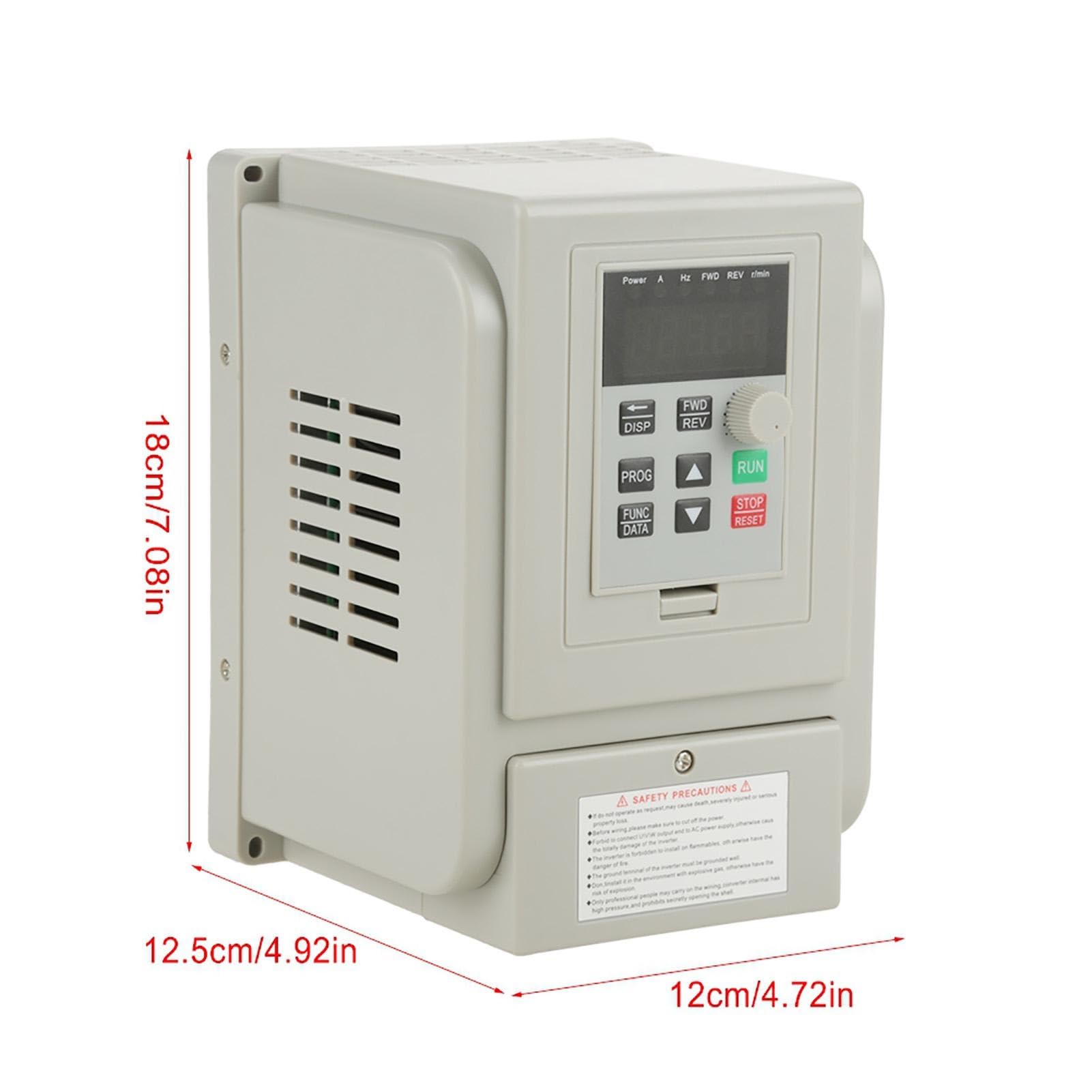 Frequentieomvormer voor motor 220 V, eenfasige VFD
