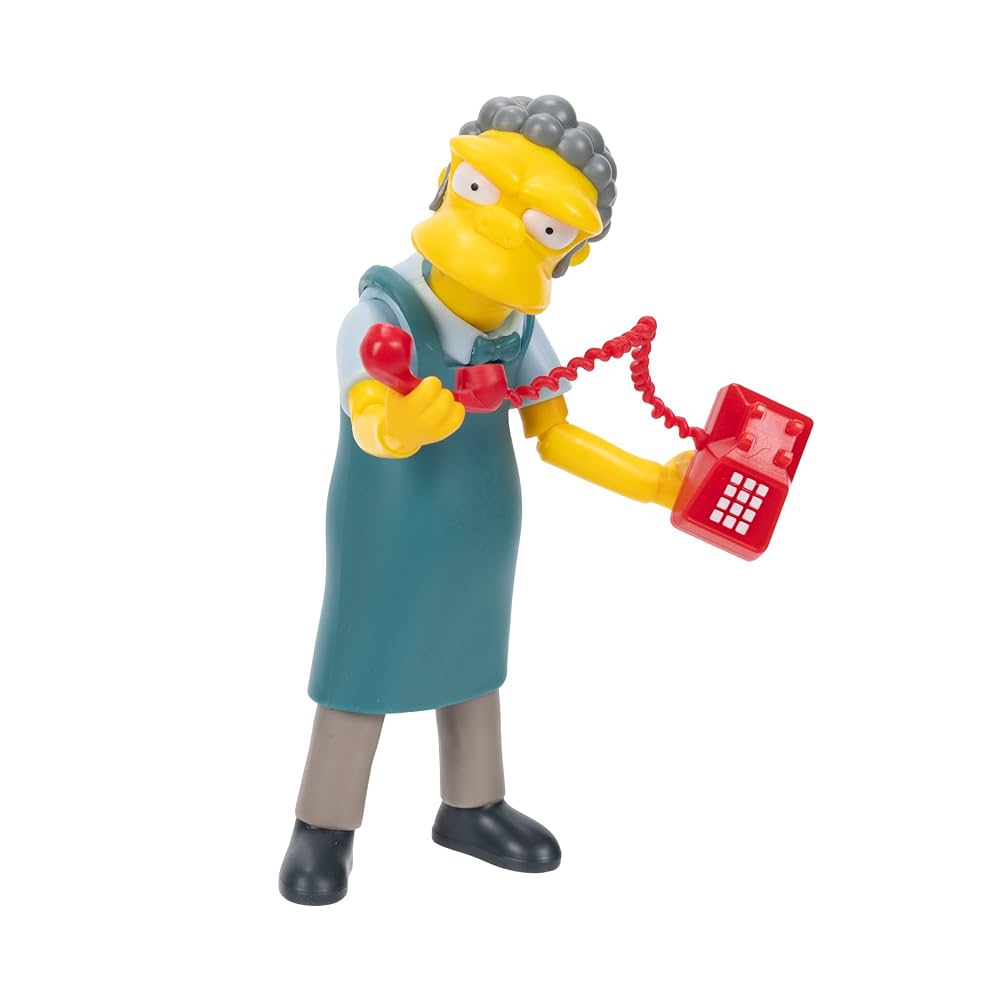 Playmates The Simpsons フィギュア12→7 The Simpsons Figurka kolekcjonerska Moe 12,7 cm od JAKKS