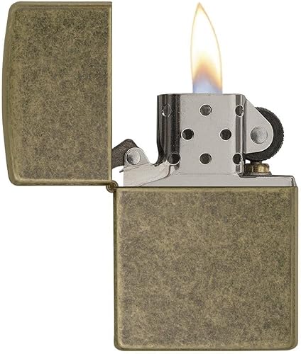 Vista 20 de Zippo Encendedor - Grabado de mensaje personalizado en latón Zippo encendedor (cepillo sólido 204)