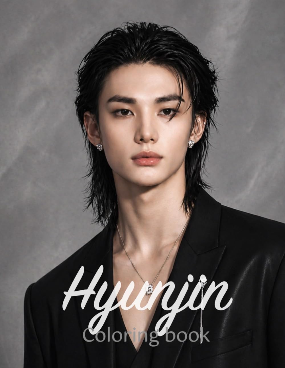 Hyunjin. Coloring book (K-Pop coloring books)