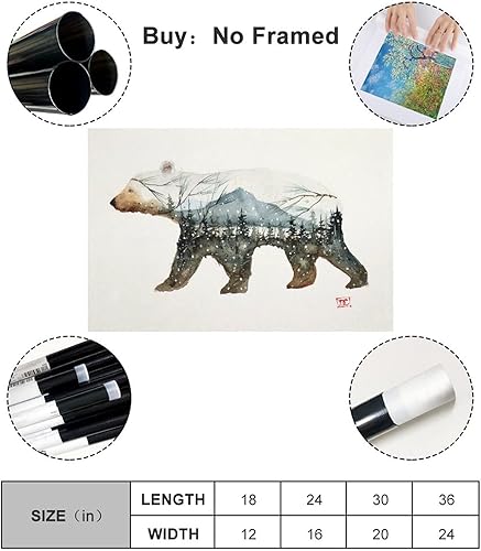 Miniatura 27 de Póster artístico de Dean Crouser 8 impresiones artísticas de colibrí, acuarela sobre lienzo, póster de decoración de pared, pinturas para sala