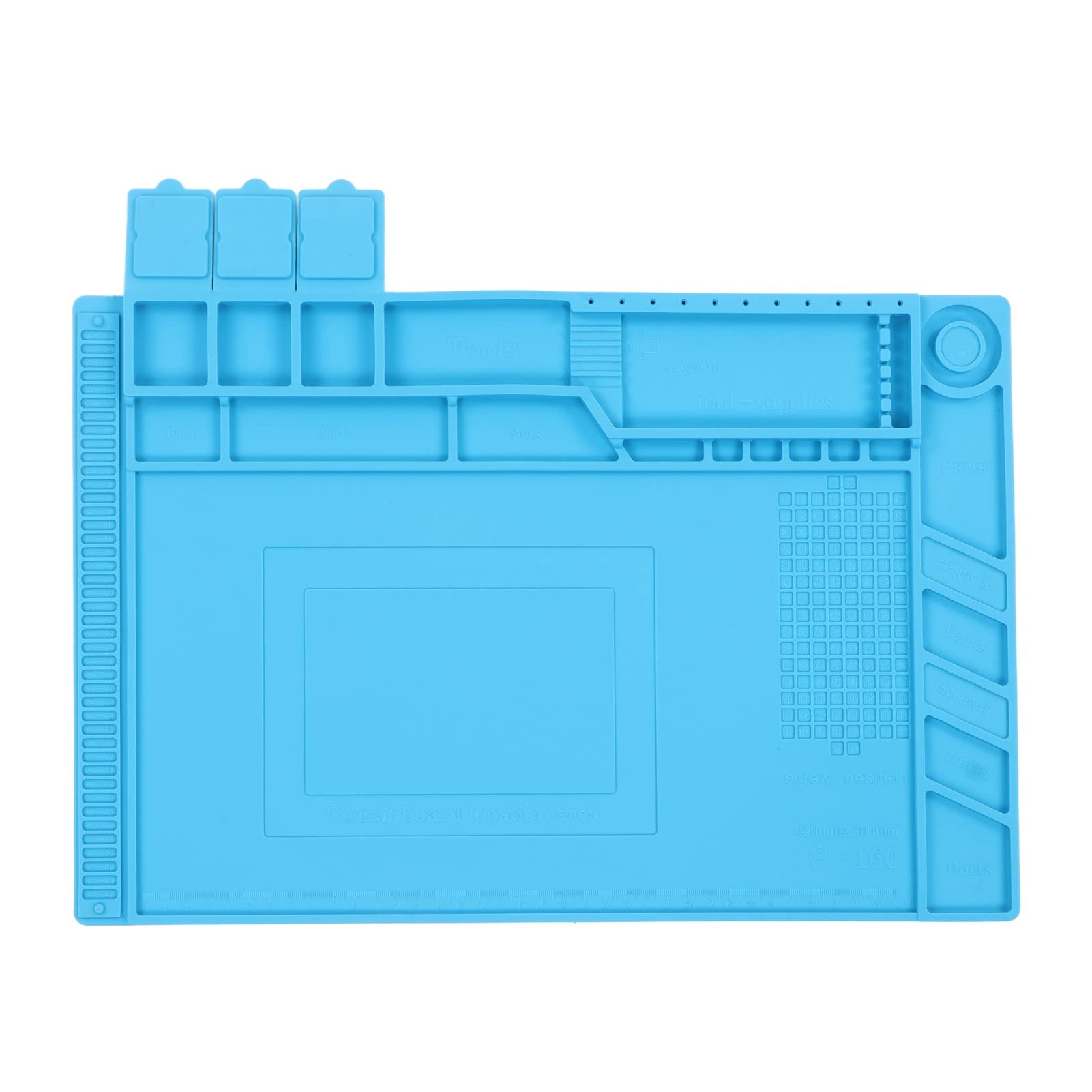 Tapis de soudure multifonctionnel en silicone thermique pour réparation de circuits
