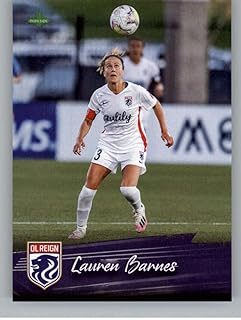 2021 Parkside NWSL Premier Edition #5 Lauren Barnes OL Reign Official National Women's Soccer League Trading Card in Raw (...