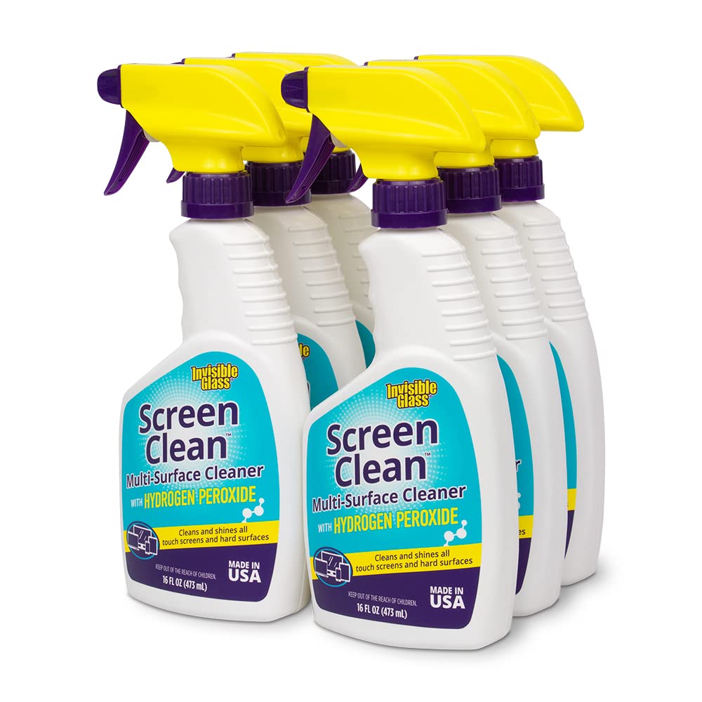 Invisible Glass Screen Clean Surface Cleaner, 16 fl oz, 92013 (Pack of 6)