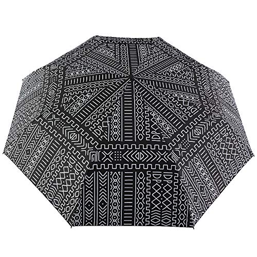 Preisvergleich Produktbild ID Peters London Regenschirme Winddicht / Verstärkter Rahmen, Taschenschirm / Kompakt und extra stark und leicht / Regenschirm Damen schnelltrockend / Schön mit Scribe Design